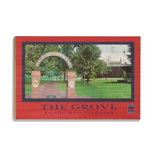 Ole Miss Rebels - The Grove an Ole Miss Tradition - College Wall Art #Canvas
