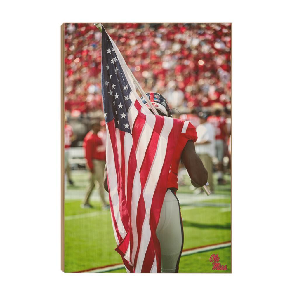 Ole Miss Rebels - Our Flag - College Wall Art #Canvas