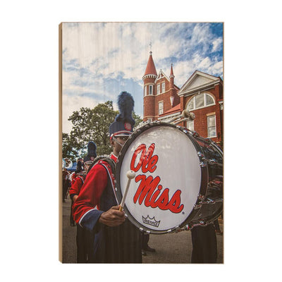 Ole Miss Rebels - Ole Miss Come Marching In - College Wall Art #Wood