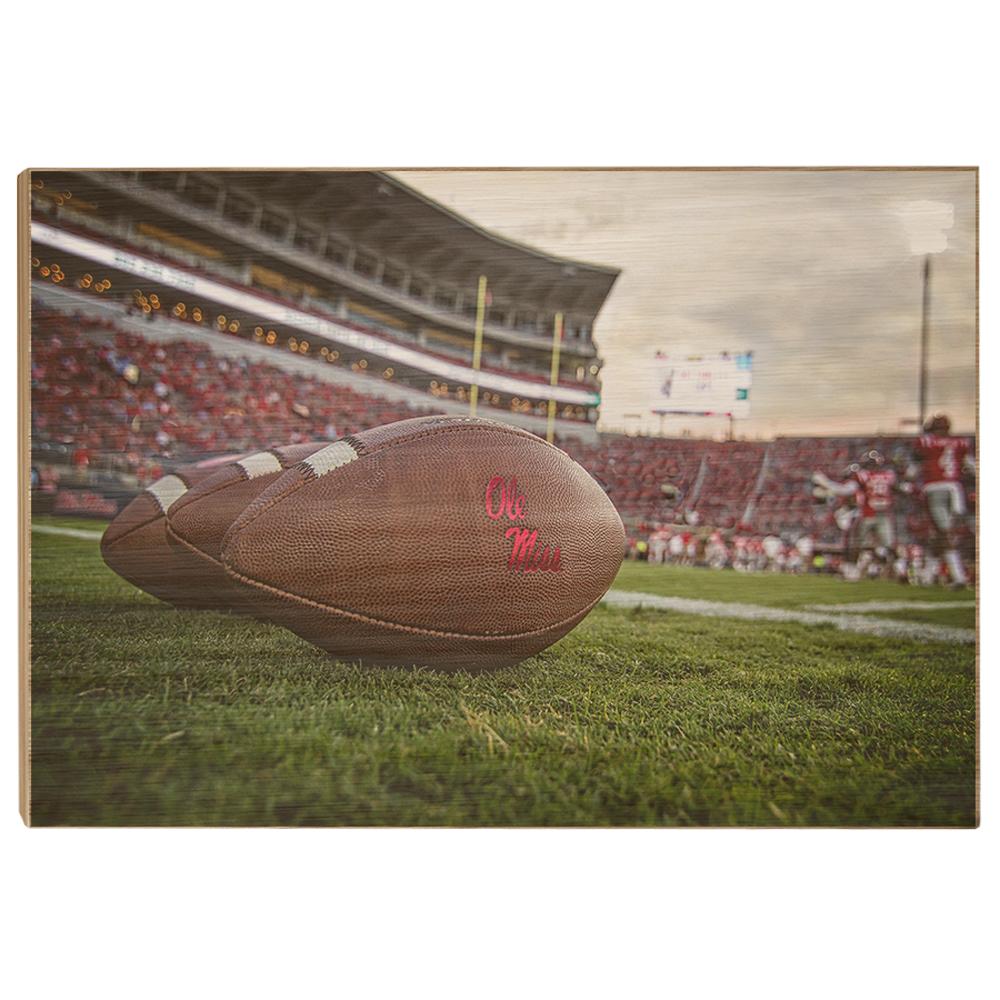 Ole Miss Rebels - Ole Miss Football - College Wall Art #Canvas