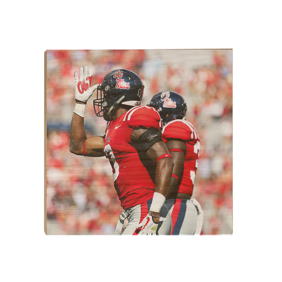 Ole Miss Rebels - Fins Up - College Wall Art #Canvas