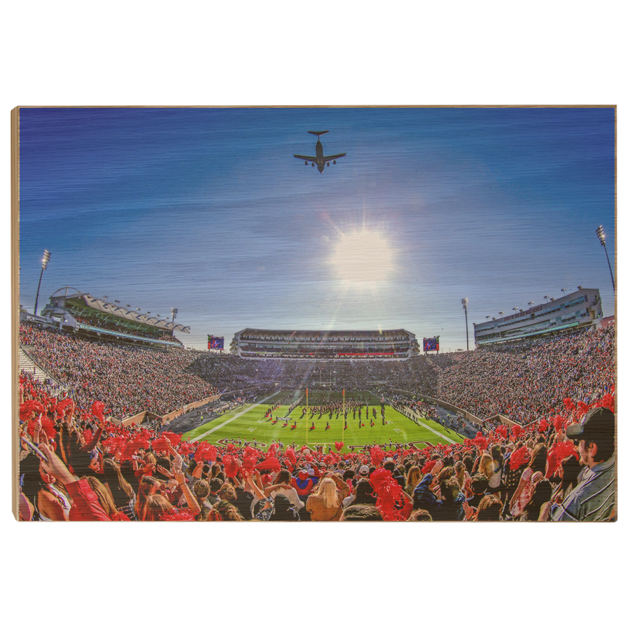 Ole Miss Rebels - Flight Over - College Wall Art #Canvas