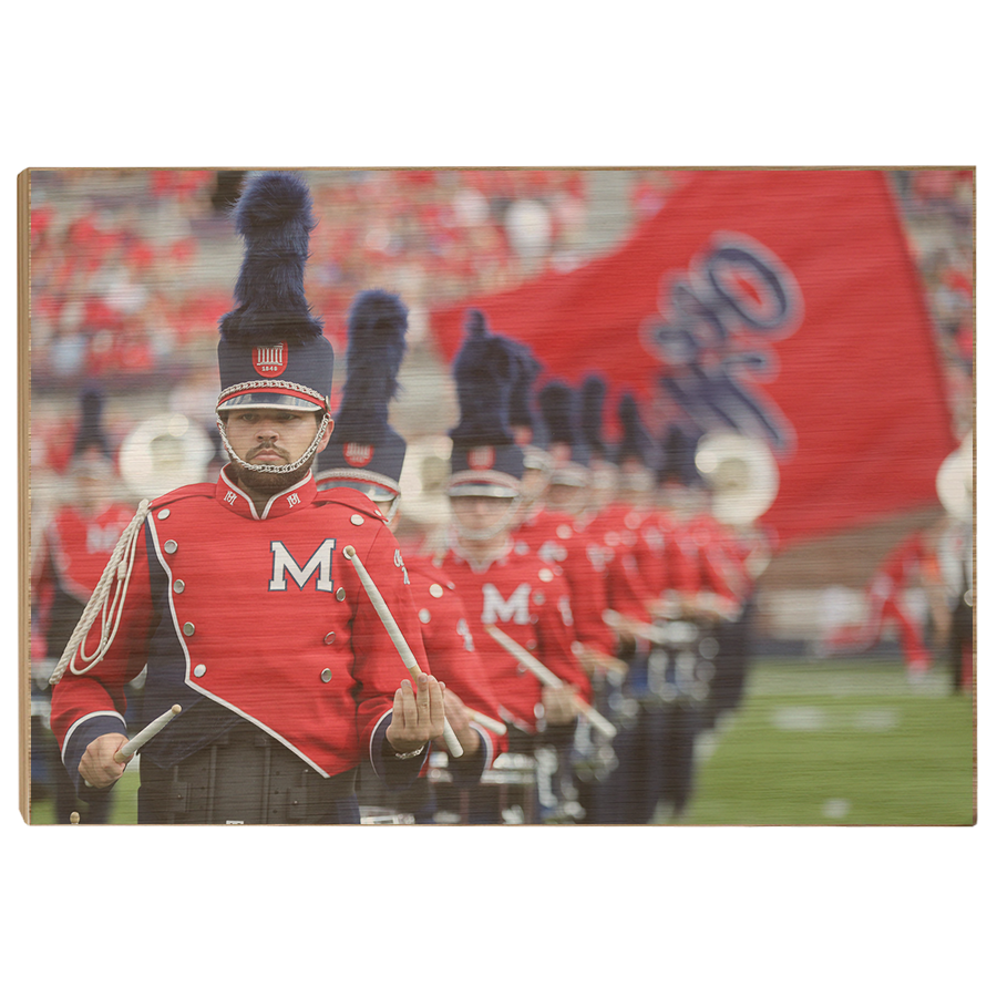 Ole Miss Rebels - Marching In - College Wall Art #Canvas