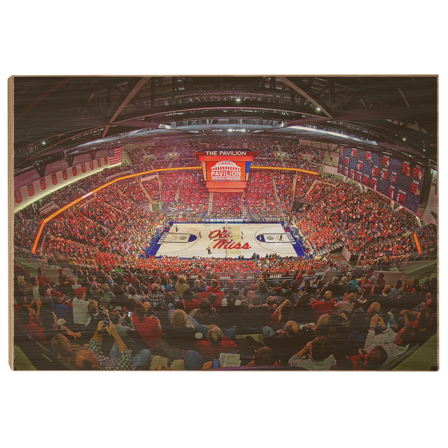 Ole Miss Rebels - The Pavilion Wide Angle - College Wall Art #Canvas