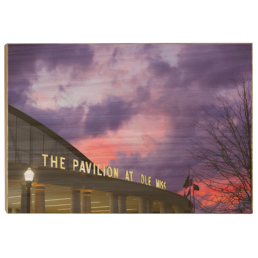 Ole Miss Rebels - The Pavilion at Ole Miss - College Wall Art #Canvas