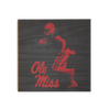 Ole Miss Rebels - Ole Miss Red & Blue - College Wall Art #Wood