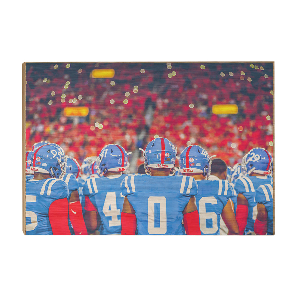 Ole Miss Rebels - All Powder - College Wall Art #Canvas