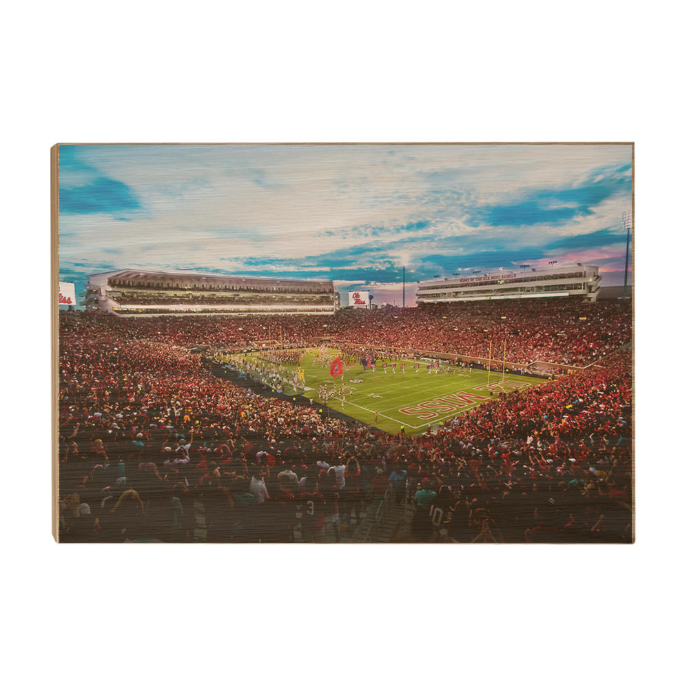 Ole Miss Rebels - Enter Ole Miss - College Wall Art #Canvas