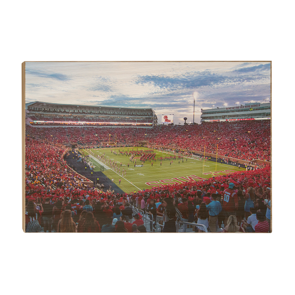 Ole Miss Rebels - Ole Miss Half Time - College Wall Art #Canvas