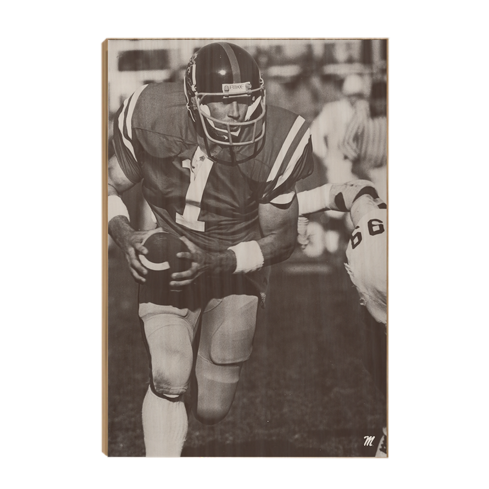 OLE MISS REBELS - Vintage Forcade - College Wall Art #Canvas