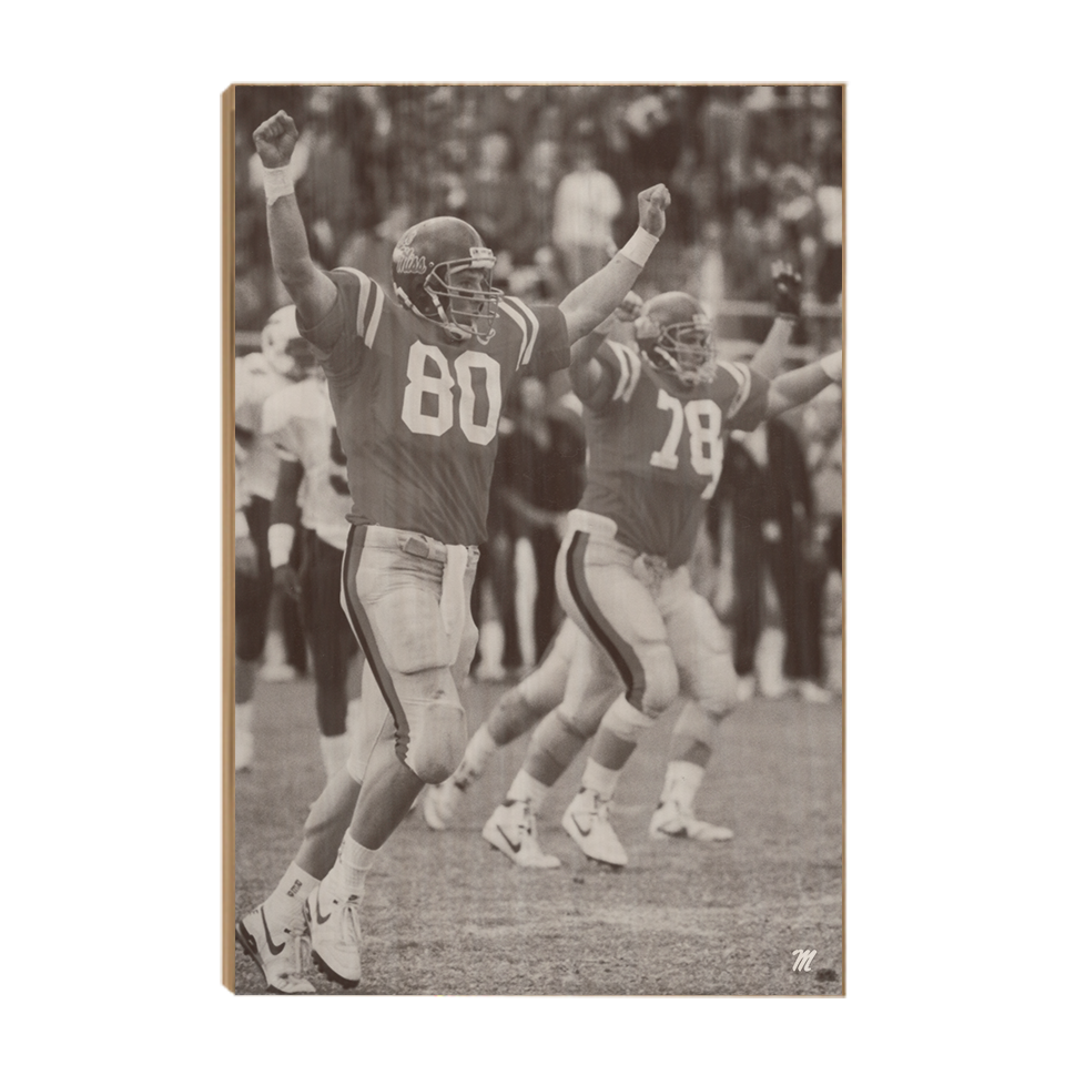 OLE MISS REBELS - Vintage Walls Celebrates - College Wall Art #Canvas