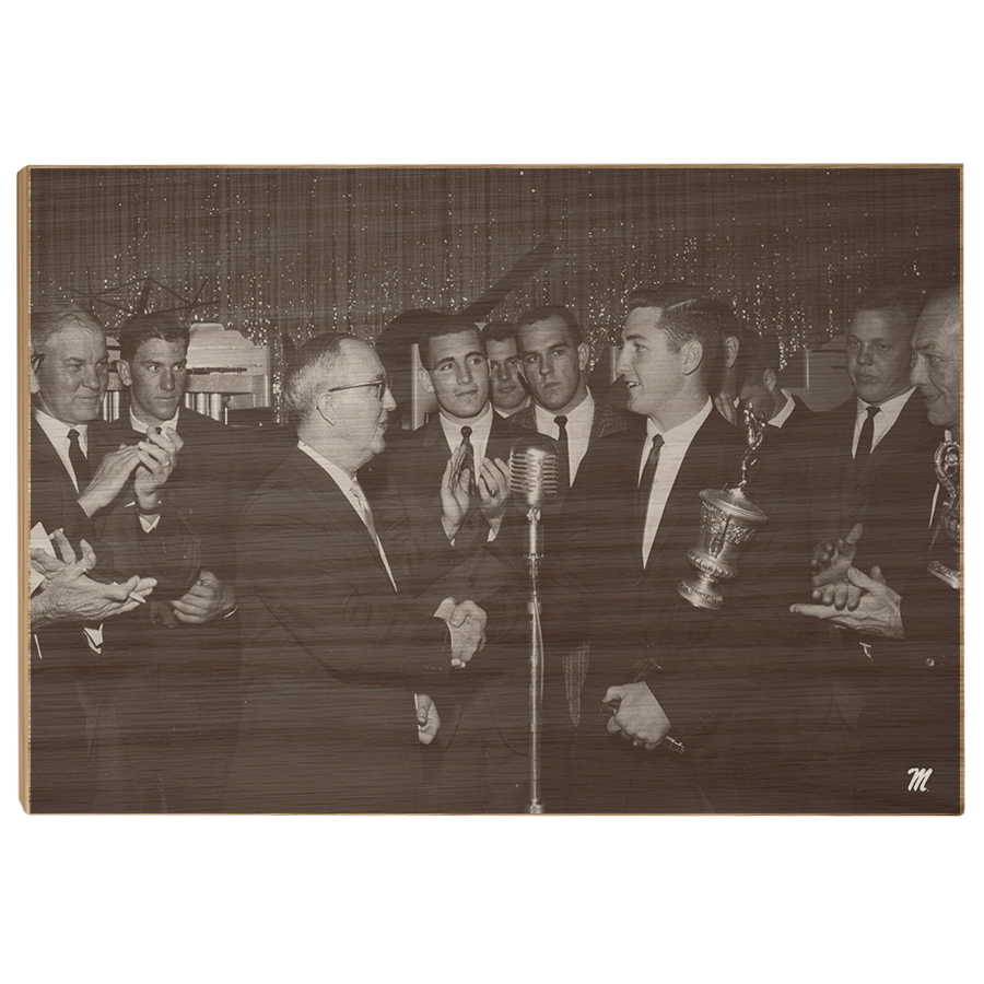 OLE MISS REBELS - Vintage Gibbs, Vaught, Lamar, Mitchell, Roberts, Doc Knight, Sugar Bowl MVP Trice -College Wall Art #Canvas