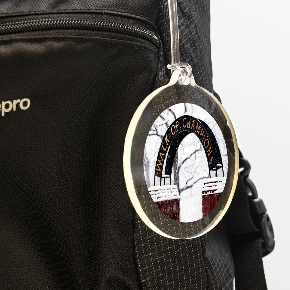 Ole Miss Rebels - Snow Day Walk of Champions Ornament & Bag Tag