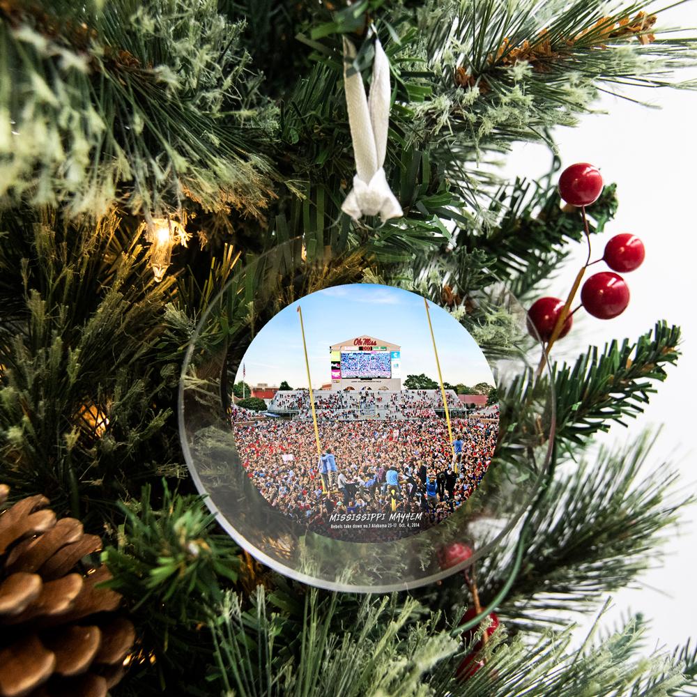 Ole Miss Rebels - Mississippi Mayhem the Win Ornament & Bag Tag