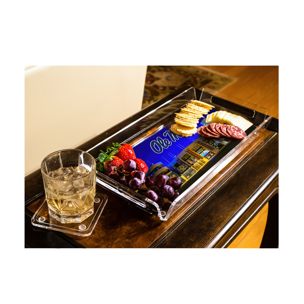 Ole Miss Rebels - Vaught Hemingway Stadium Decorative Tray
