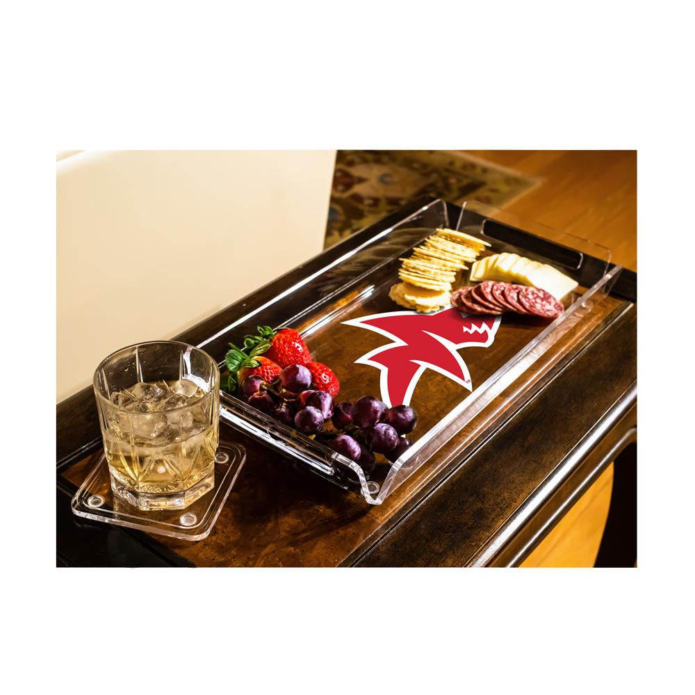Ole Miss Rebels - Land Shark Decorative Tray